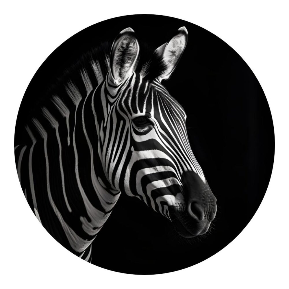 Zebra Muurcirkel